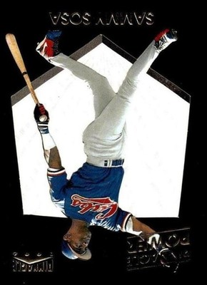 1996 Pinnacle #10 Sammy Sosa Pinnacle Power