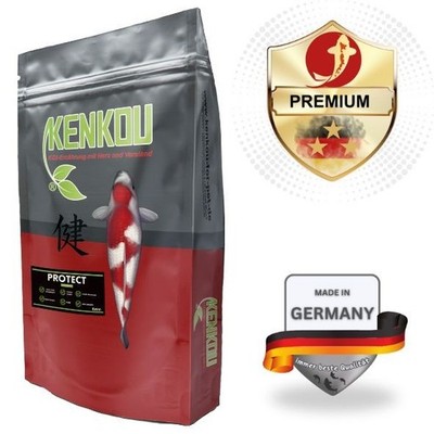 KENKOU  Koifutter PROTECT 6 mm 10kg schwimmend, ab 15°C hoher Fischmehlanteil