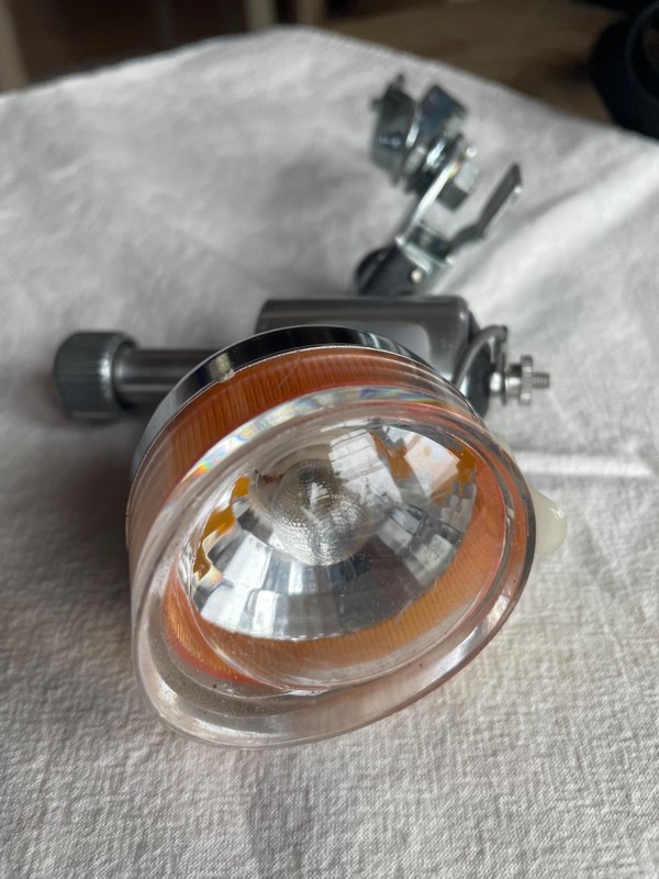 VINTAGE BICYCLE LIGHT & GENERATOR TESTED AND WORKING. MADE IN HONG KONG