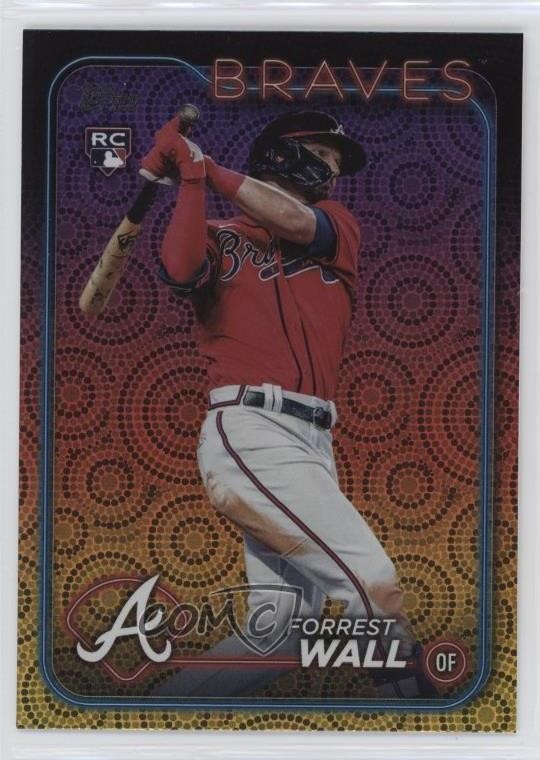 2024 Topps Series 2 Holiday Forrest Wall #391 1c19