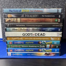 Lot Of Religious DVDs 11 DVDs