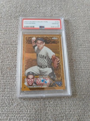Yogi Berra - New York Yankees - 2023 Topps Gilded Collection - PSA Graded 10