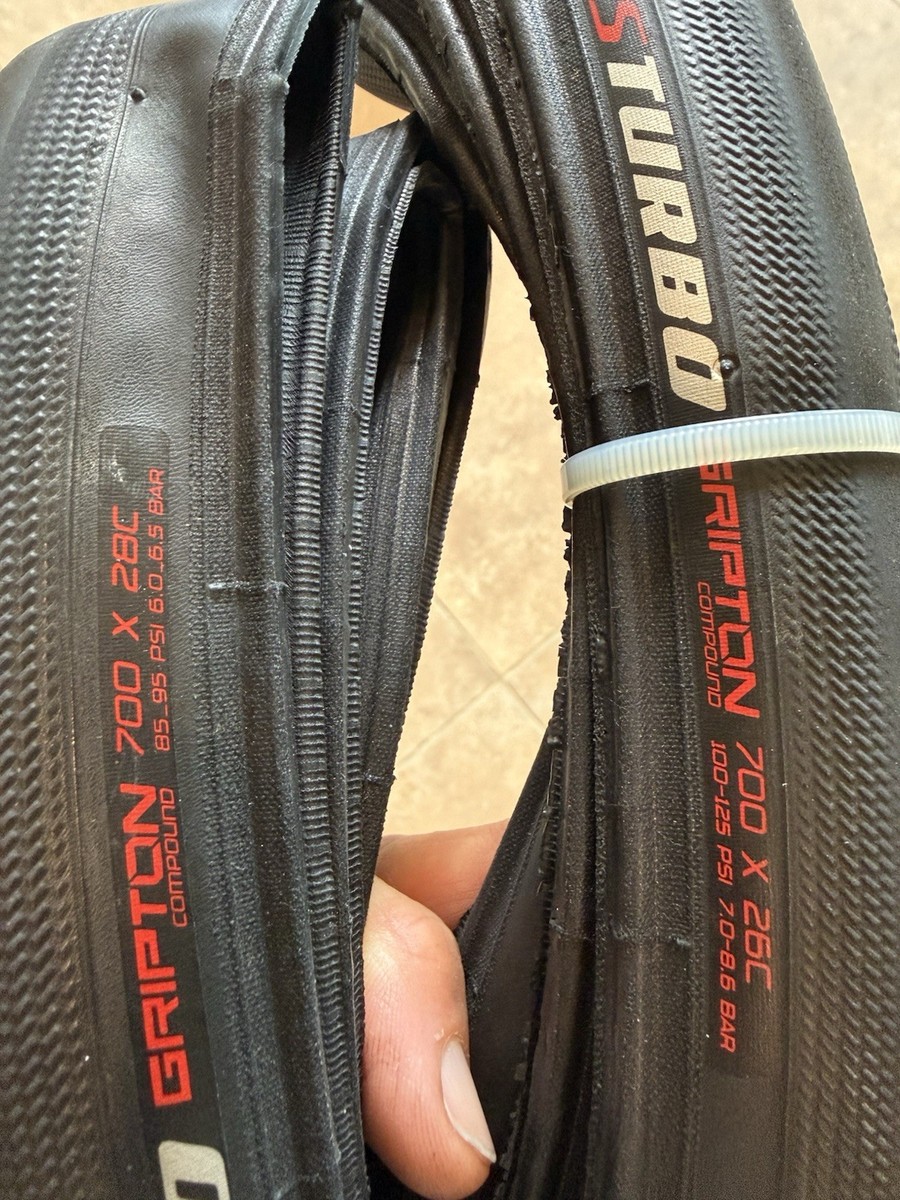 2 Specialized S-Works Turbo Gripton Tires, (1) 700x26 (1) 700x28c