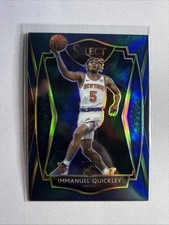 2020-21 Panini Select - Premier Level  Blue #172 Immanuel Quickley (RC)