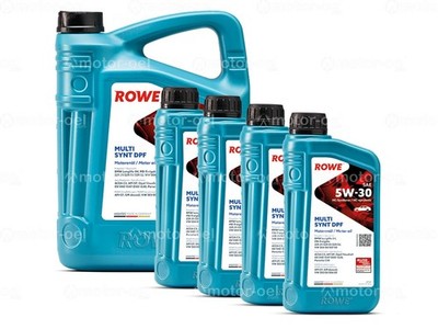 9 Liter (5L+4L) ROWE HIGHTEC MULTI SYNT DPF SAE 5W-30, VW 504 00/507 00