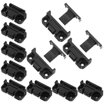  10 Stück Push-In-Möbelverbinder: Schrankmontage-Fixatoren   Push-Type- und