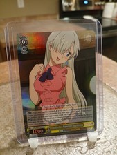 Weiss Schwarz Elizabeth: Newbie Waitress SR Foil. Seven Deadly Sins