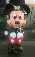 Vintage Walt Disney Prod MICKEY MOUSE Wind-up Toy - Works