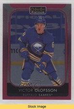 2021-22 O-Pee-Chee Platinum Matte Pink Victor Olofsson #118 READ 0x2e