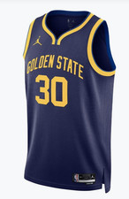 Stephen Curry Golden State Warriors Swingman Jordan Nike Statement Jersey 52 XL