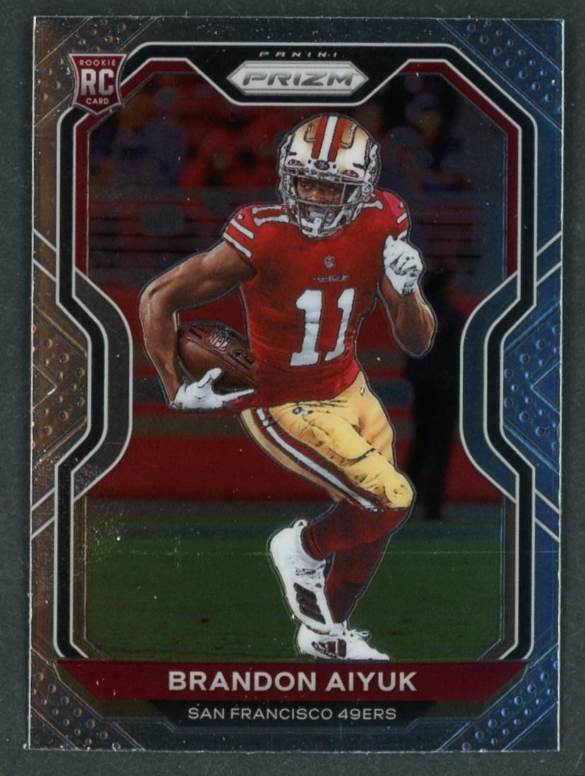 2020 Panini Prizm - Brandon Aiyuk - Rookie RC #301 San Francisco 49ers