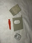 Gi Joe Uss Flagg Aircraft Carrier 1985 Parts lot  Missile Launcher Gun wall ARAH
