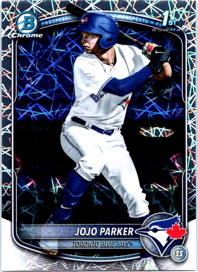 2025 Bowman Draft #BDC-8 JoJo Parker Chrome Laser Refractor