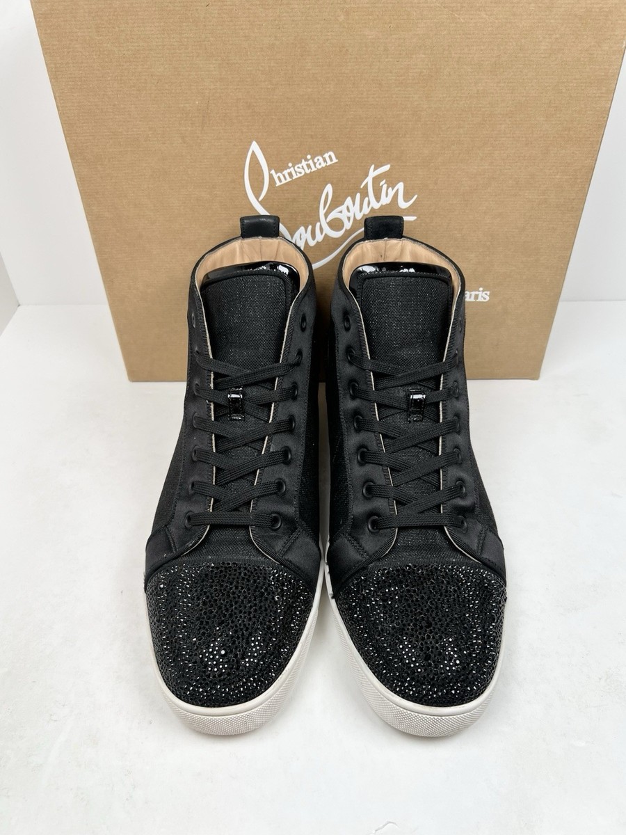 ルブタン　36 Size 45.5EU/12.5US- Christian Louboutin High Top Strass Sneakers