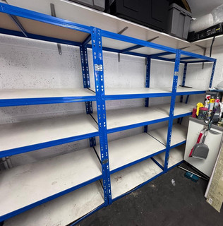 Garage shelving units