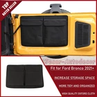 Tailgate Organizer Storage Bag Tool Pockets For Ford Bronco 2021 22+ Accessories