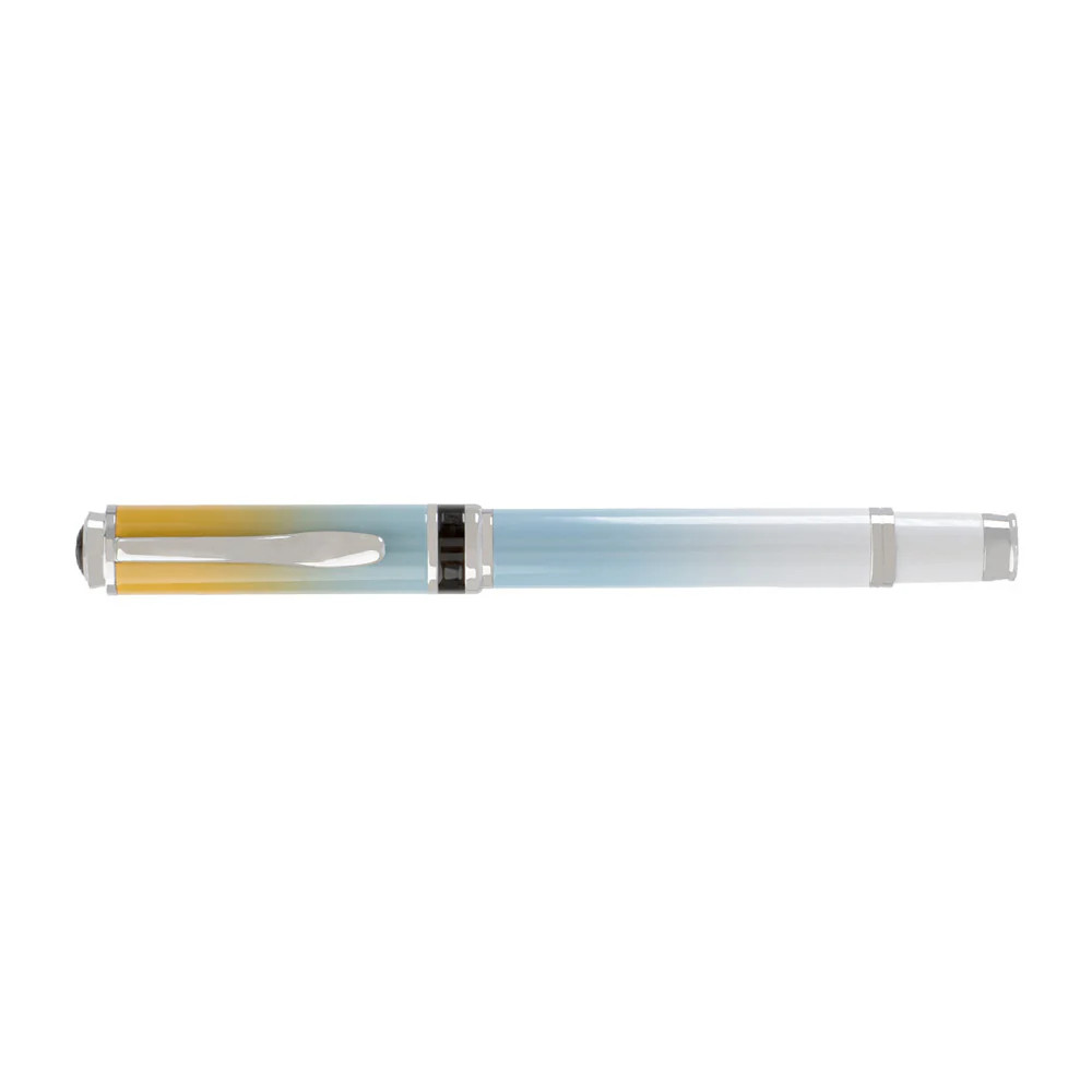 Monteverde Innova Fusion Bliss Fountain Pen, Gold/Blue/White