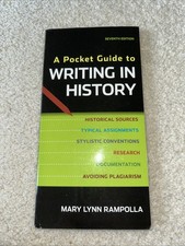 A Pocket Guide To Writing In History By Mary Lynn Rampolla 160 Pages
