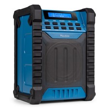 Audizio Temi Job Site DAB Work Radio - Weatherproof Workman Bluetooth Speaker