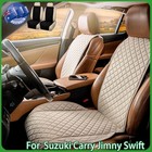 Linen Car Seat Covers Non-Slip Seat Mat Protector For Suzuki Carry Jimny Swift