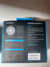 Lian Li UNI FAN SL-INF 120 - 3 Pack with Controller - Black UF-SLIN120-3B 