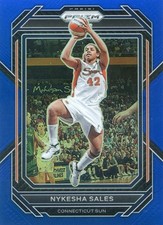2023 Panini Prizm WNBA NYKESHA SALES #48 BLUE PRIZM /175 SUN