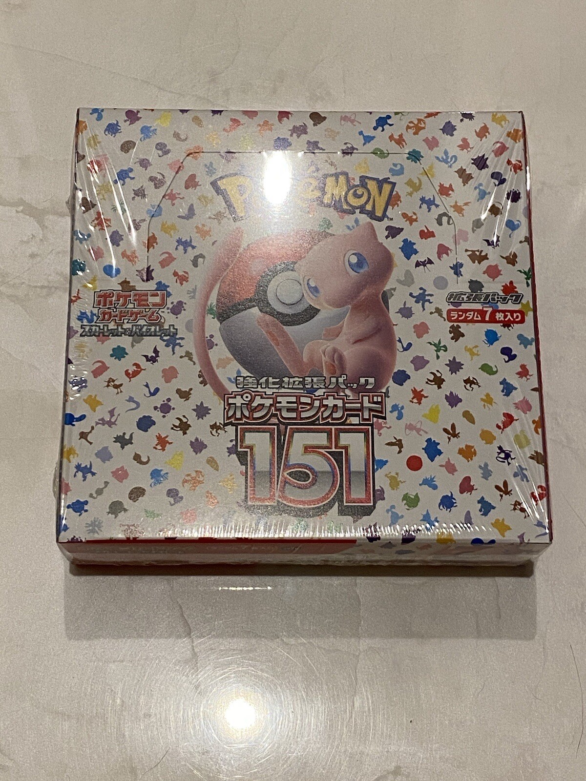 Pokemon Cards Scarlet & Violet Pokemon Card 151 Booster Box sv2a Sealed Japanese