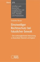 Einstweiliger Rechtsschutz Bei HäUslicher Gewalt Frederike Reuter Taschenbuch LX
