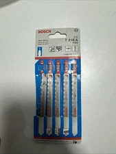 Bosch T318A 24 TPI Basic for Metal T-Shank Jig Saw Blades (5 Piece), 5-1/4"