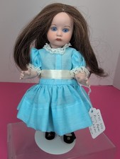 9” Antique French SFBJ 252 Pouty All Porcelain Doll Repro C. Kidman Brunette #SF