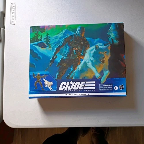 GI Joe Classified Series Snake Eyes & Timber 6" Figure # 52 New