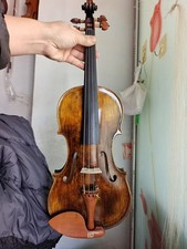 Master 4/4 violin Maggini model Flamed maple back spruce top hand made MA