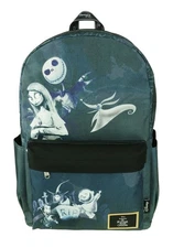 Classic Disney Nightmare Before Christmas Backpack with Laptop Compartment fo...