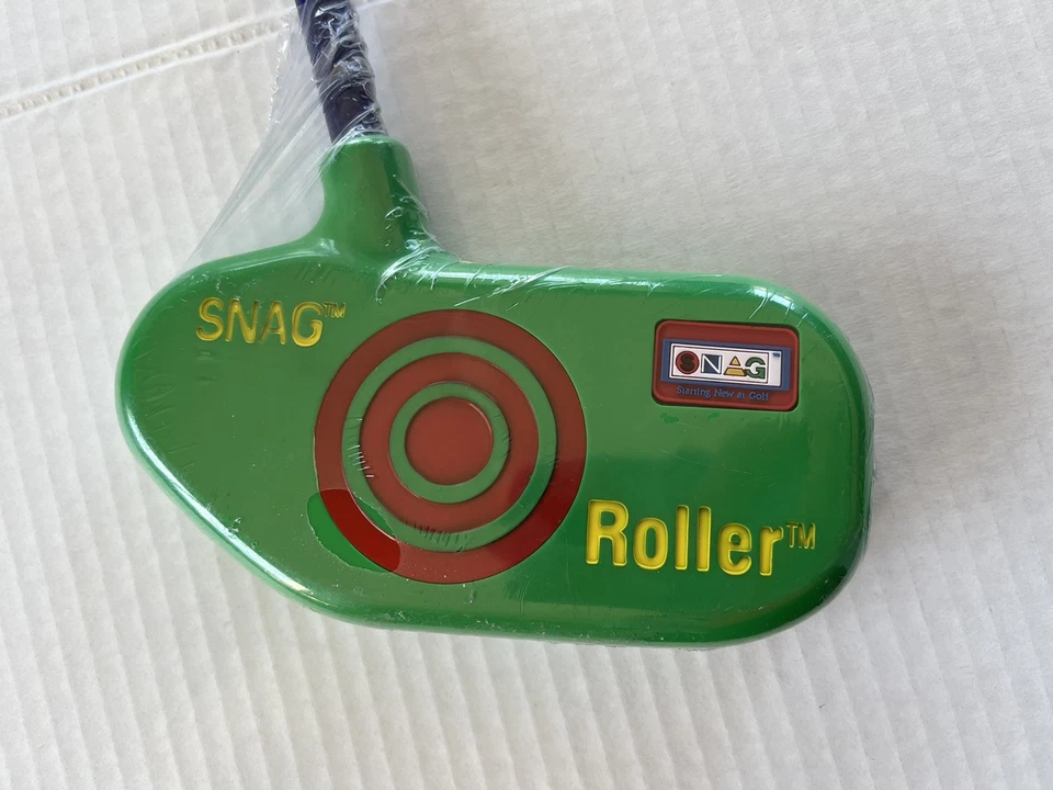 Kids Beginner SNAG Training Golf Club Right Hand Roller Putter GREEN 26” - Image 2 of 4