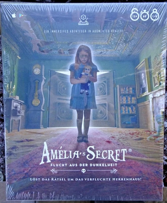 "Amelia's  Secret Flucht aus der Dunkelheit" NEU! OVP! Reality Escape Room-Spiel - Bild 1 von 2