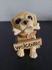 Vintage Dog With Bone, Front Door Welcome Sign, — photo 1