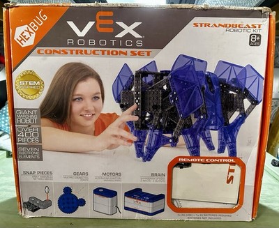 Hexbug Strandbeast VEX Robotics 400+ Pc RC Motorized Construction Set Sealed New