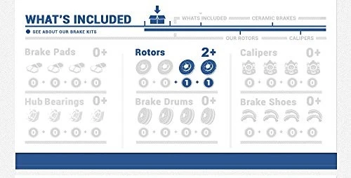 Rear Brakes For Mercedes-Benz GL320 GL450 ML350 ML320 R320 Drilled and Foto 2 de 4