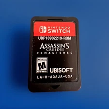 Assassin's Creed III Remastered (Nintendo Switch, 2019) Cartridge Only