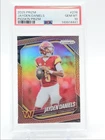 JAYDEN DANIELS 2025 PANINI PRIZM PIGSKIN COMMANDERS /180 PSA 10 Q4627