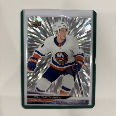 Jean-Gabriel Pageau 2024-25 Upper Deck Series 2 Outburst Parallel Card #357 NYI