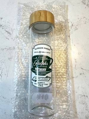 【レア】Ralph’s COFFEE BOTTLE ガラスボトル Ralph Lauren Ralphs Coffee Bottle Glass Water Bottle 500ml