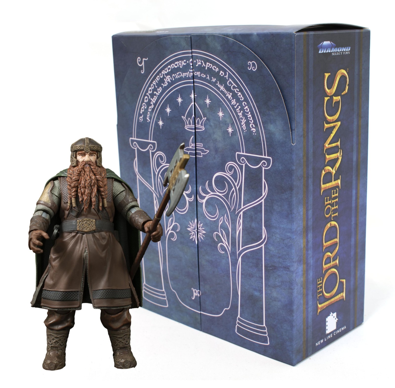 Diamond Select Toys San Diego 2024 Lord of The Rings Gimli Son of Gloin Action 13990₽