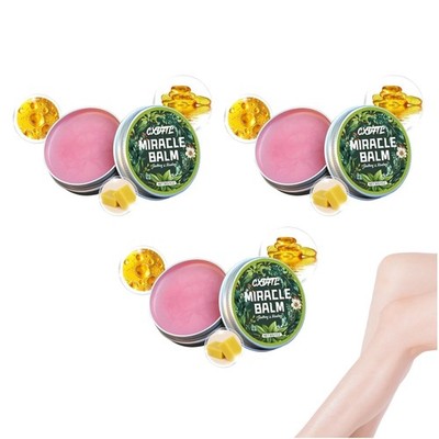 Vitamin E Infused Miracle Balm - Gentle Cream for All Skin Types - 3-Pack