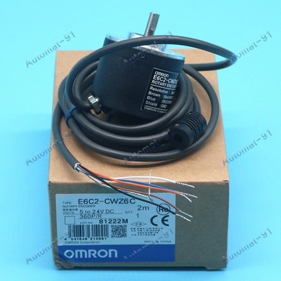 NEW 1PS   Rotary Encoder E6C2-CWZ6C E6C2CWZ6C 360P/R IN BOX SPOT STOCK #mj