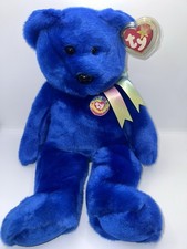 TY Beanie Buddy - CLUBBY the Bear 13.5 inch Plush Stuffed Animal Toy With Tags