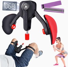 Thigh Master 0-110 Lbs Adjustable Resistance Inner Thigh Exerciser, Thigh Traine