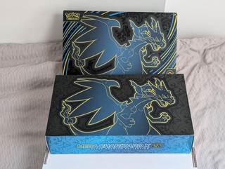 Pokémon TCG Mega Charizard X Ultra Premium Collection UPC Accessories & Box Only