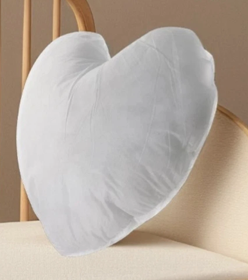 love Heart Shaped Hollow fibre Cushion, {20cm,30cm,40cm,45cm,50cm} 1,2 - Image 2 of 4
