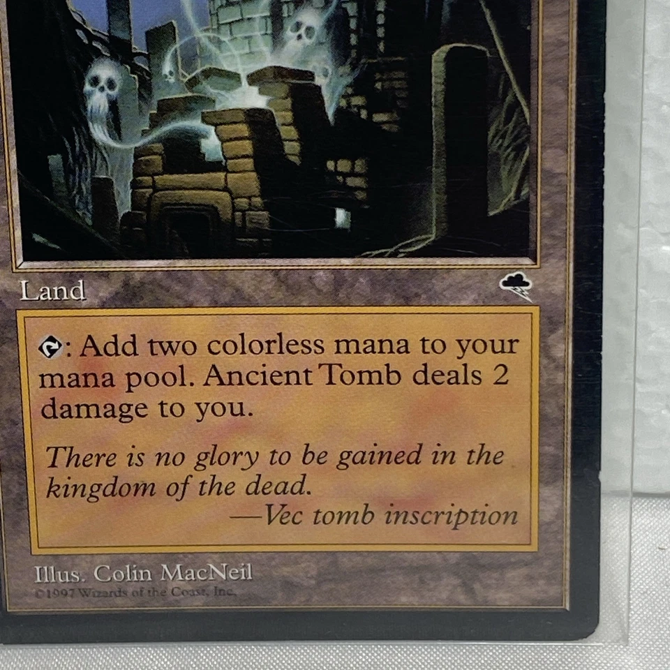 MTG Ancient Tomb Tempest Regular Lightly Played - Image 4 of 4